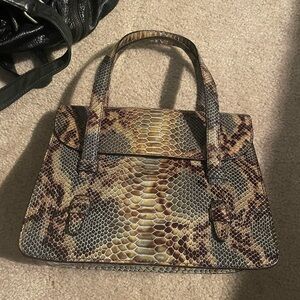 Donald J Pliner Snakeskin/Python Handbag